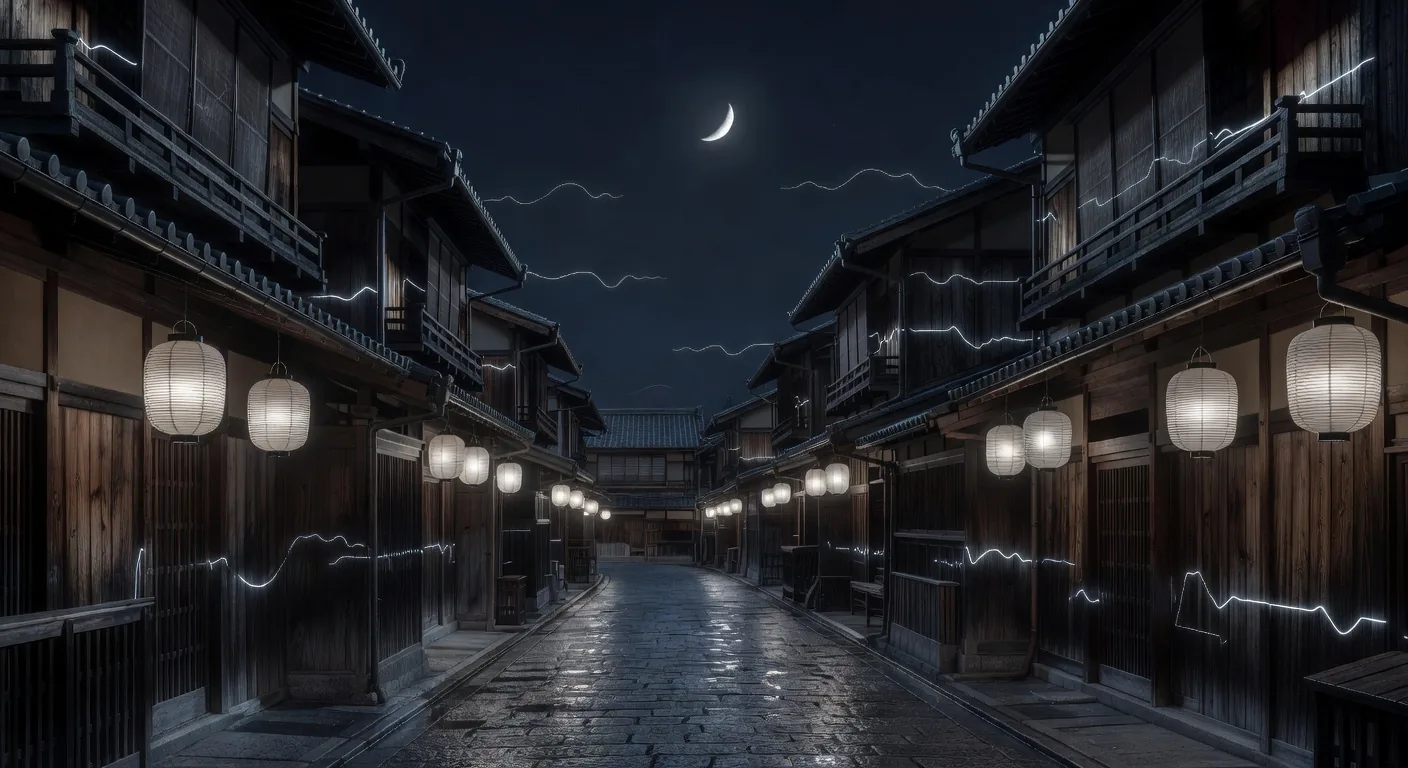 月夜の京都